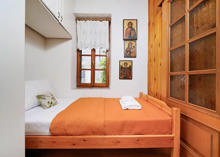 Rustic 2 Min Walk To The Heart Of Limenaria (Thasos)